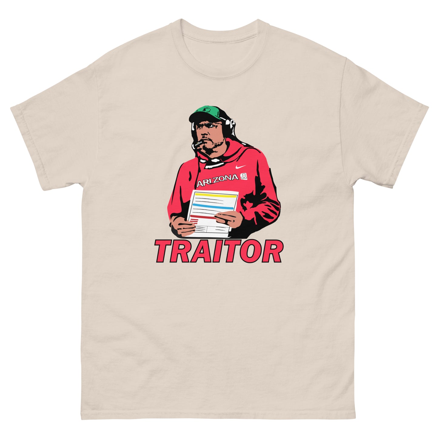 Jedd Fisch "Traitor" Shirt, Abstract Design 2