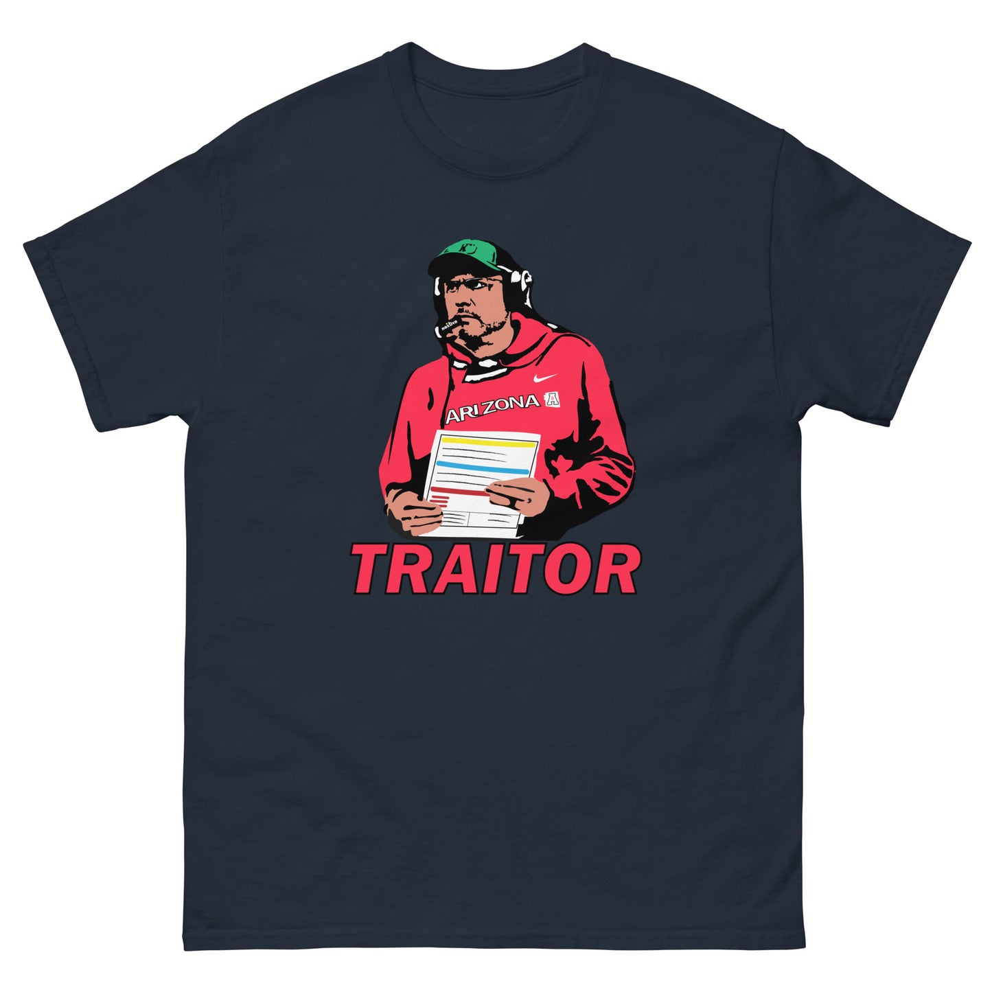 Jedd Fisch "Traitor" Shirt, Abstract Design 2