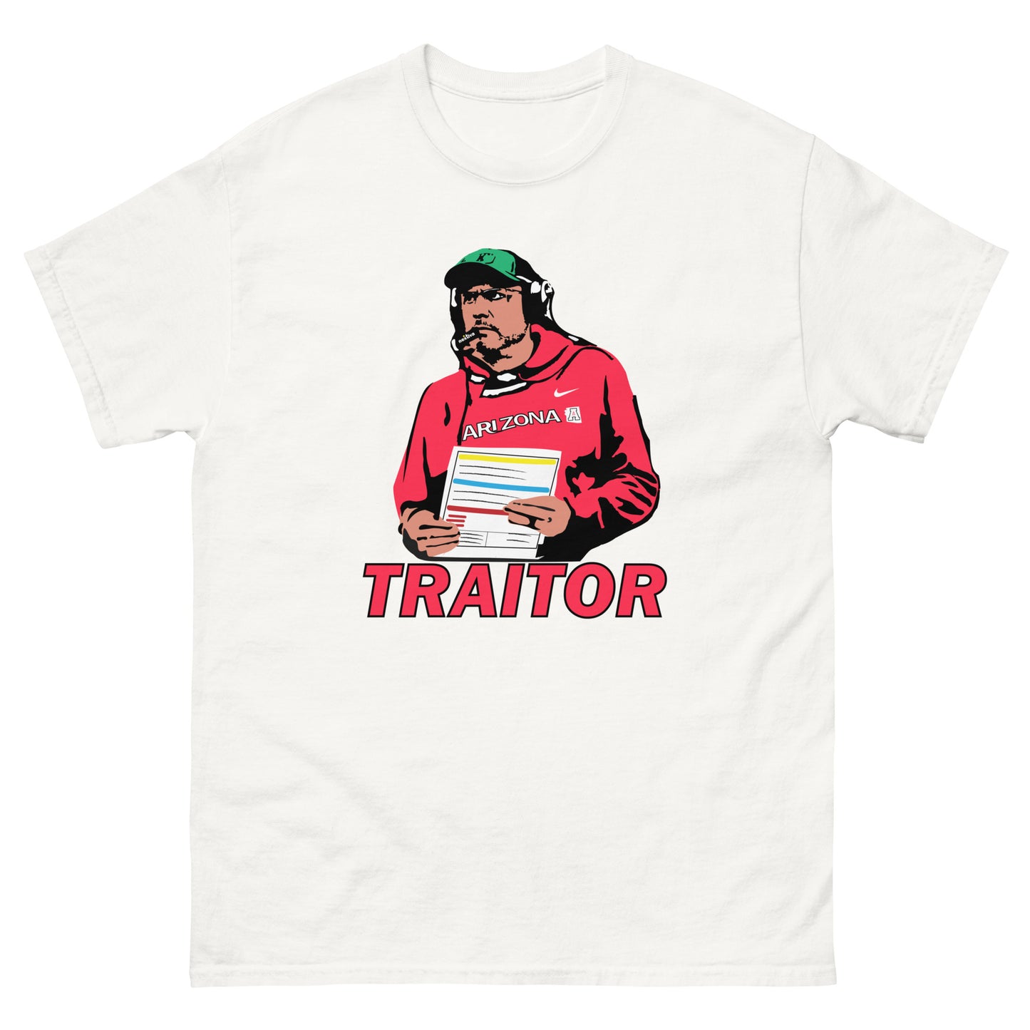 Jedd Fisch "Traitor" Shirt, Abstract Design 2