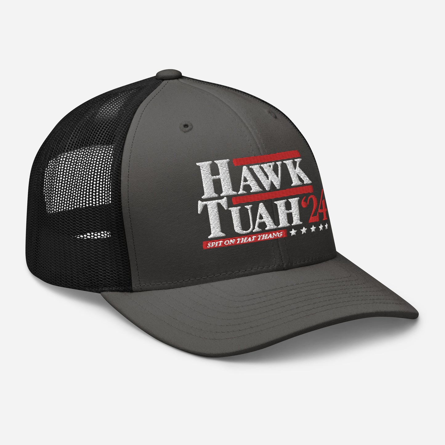 "Hawk Tuah"  Presidential Trucker Cap