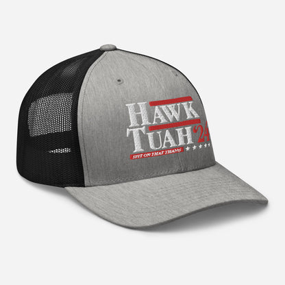 "Hawk Tuah"  Presidential Trucker Cap